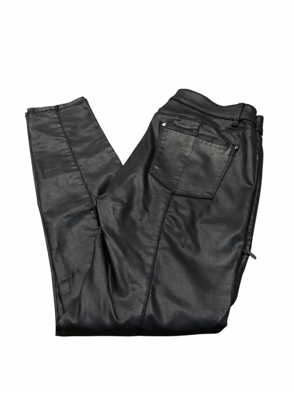 WHBM coated skinny jeans